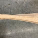 Kibler's Longrifles Quick Ship Appalachian Barn Gun kit #BG002, .50 Fancy Maple, buttstock toe view