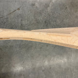 Kibler's Longrifles Quick Ship Appalachian Barn Gun kit #BG002, .50 Fancy Maple, buttstock toe view