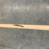 Kibler's Longrifles Quick Ship Appalachian Barn Gun kit #BG002, .50 Fancy Maple, dark stain streak on barrel channel