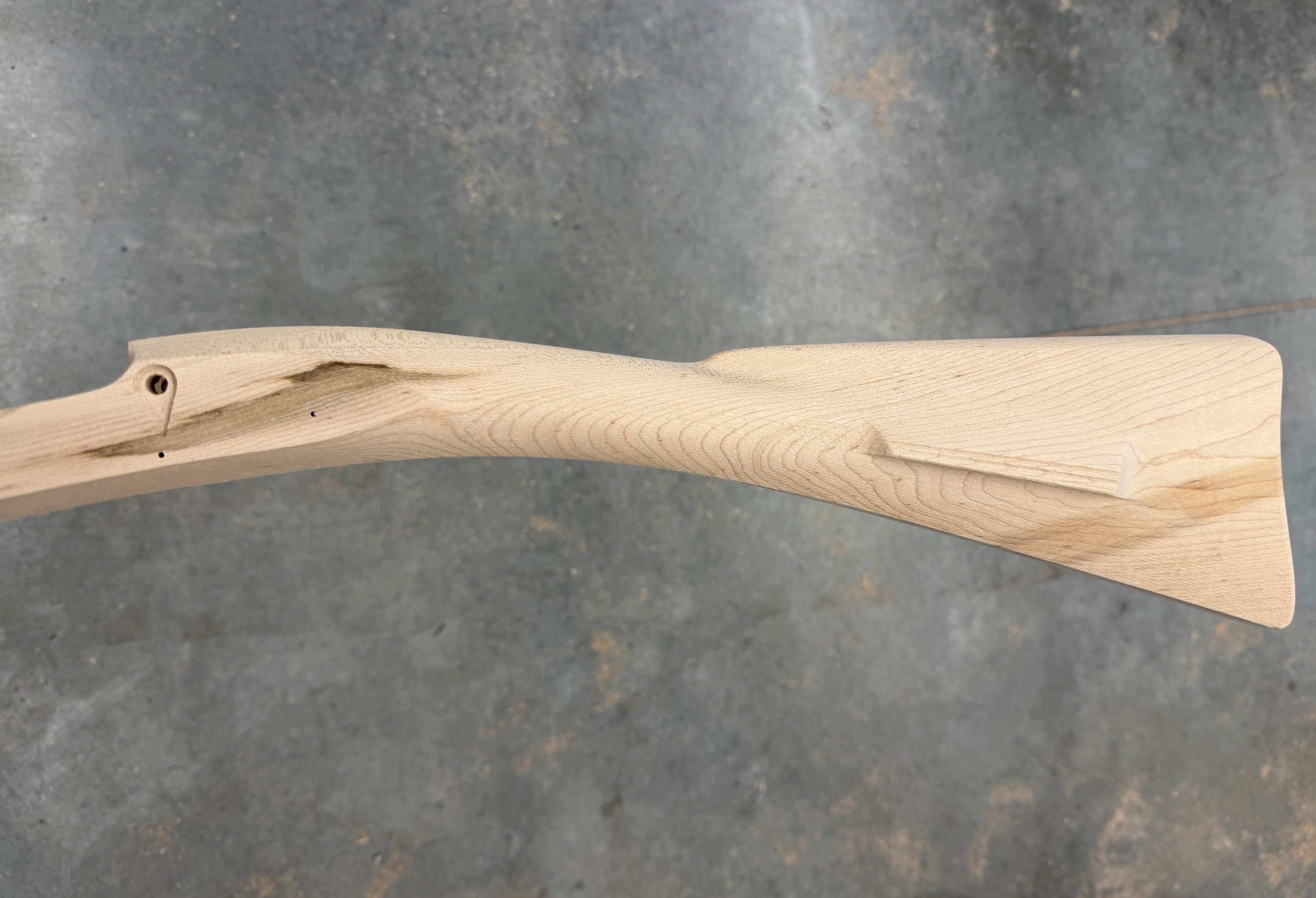 Kibler's Longrifles Quick Ship Appalachian Barn Gun kit #BG003, .50 Plain Hard Maple
