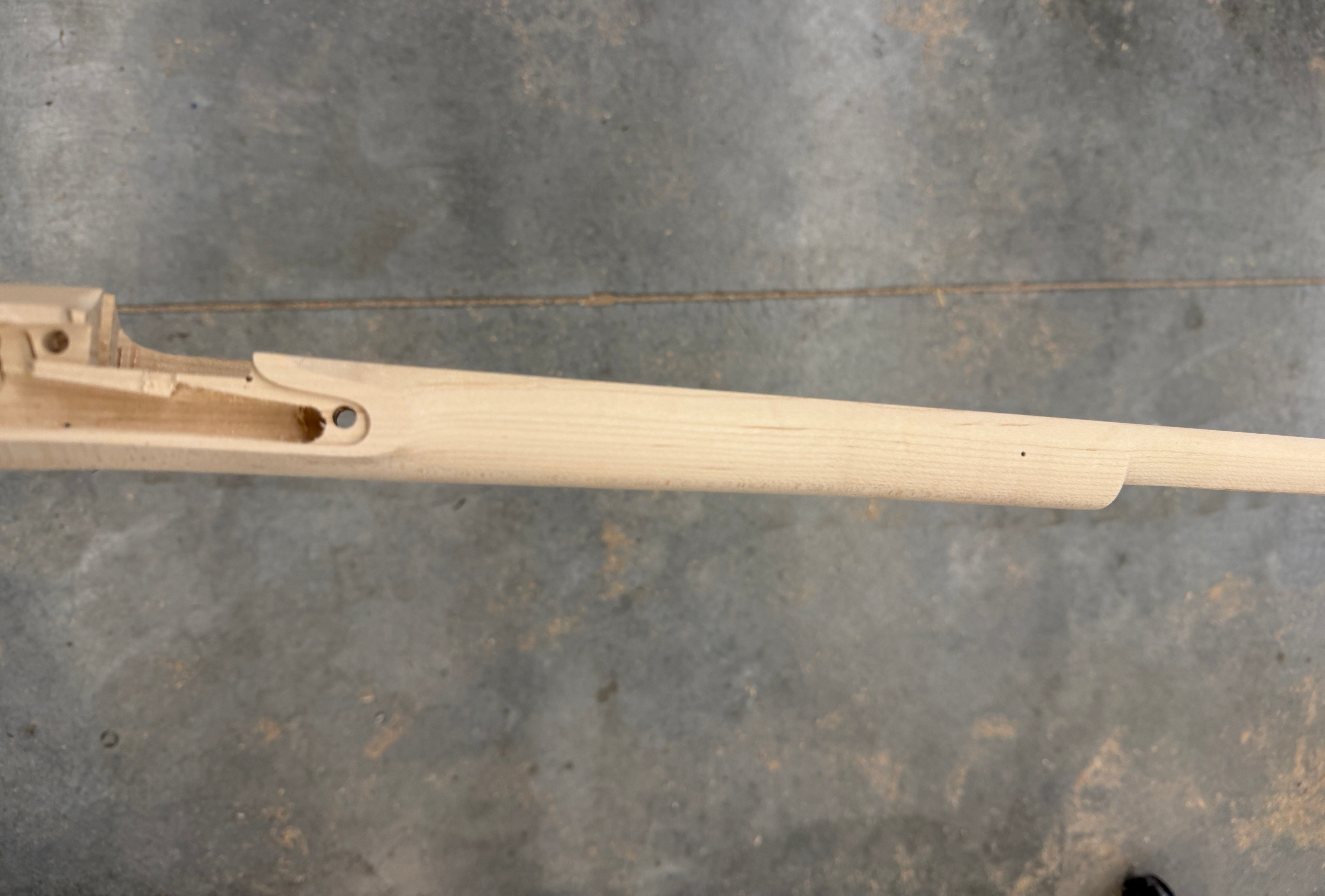 Kibler's Longrifles Quick Ship Appalachian Barn Gun kit #BG003, .50 Plain Hard Maple