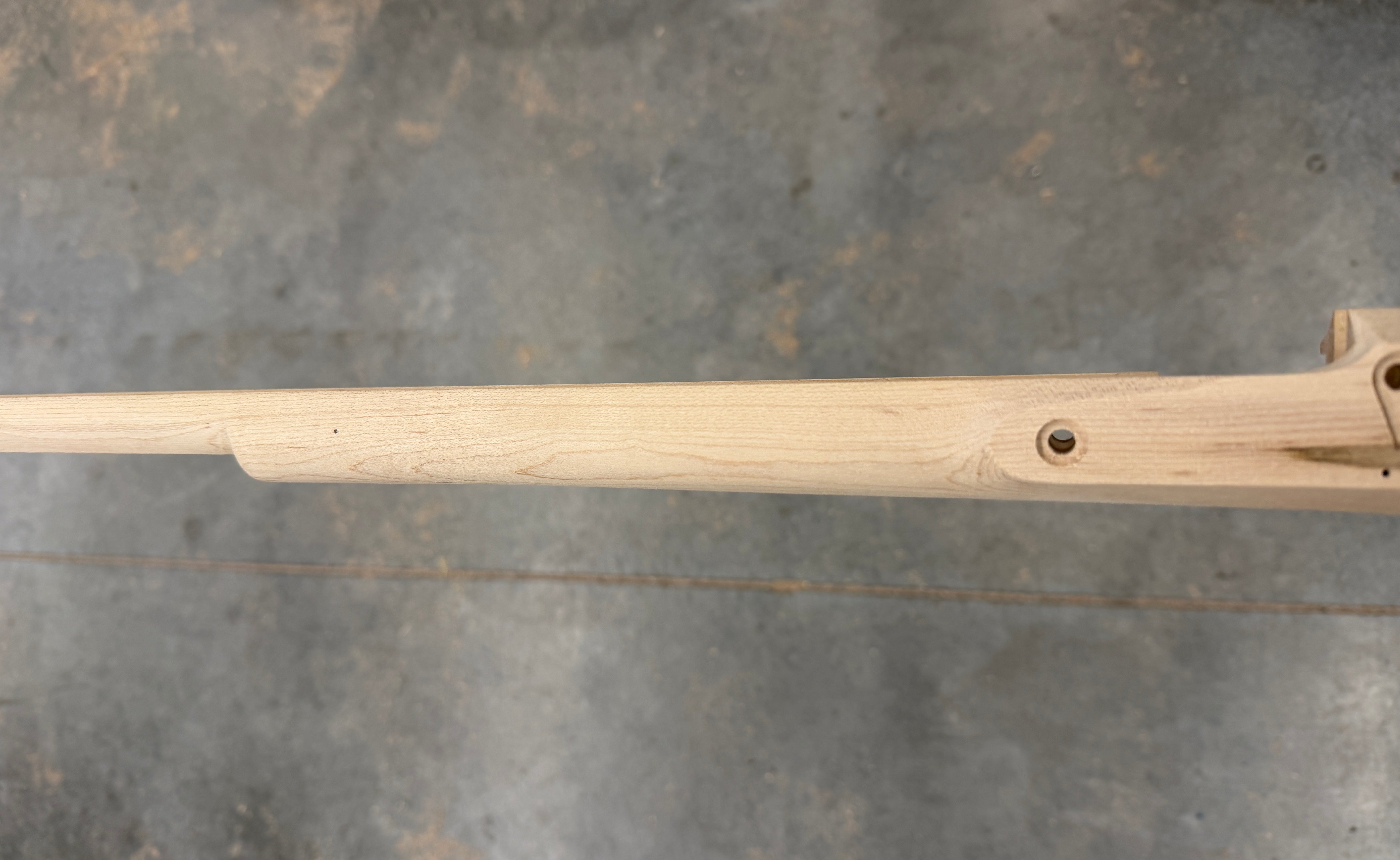 Kibler's Longrifles Quick Ship Appalachian Barn Gun kit #BG003, .50 Plain Hard Maple