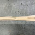 Kibler's Longrifles Quick Ship Appalachian Barn Gun kit #BG005, .50 Plain Hard Maple, wrist detail with lock mortise