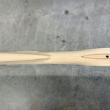 Kibler's Longrifles Quick Ship Appalachian Barn Gun kit #BG005, .50 Plain Hard Maple, wrist detail with lock mortise