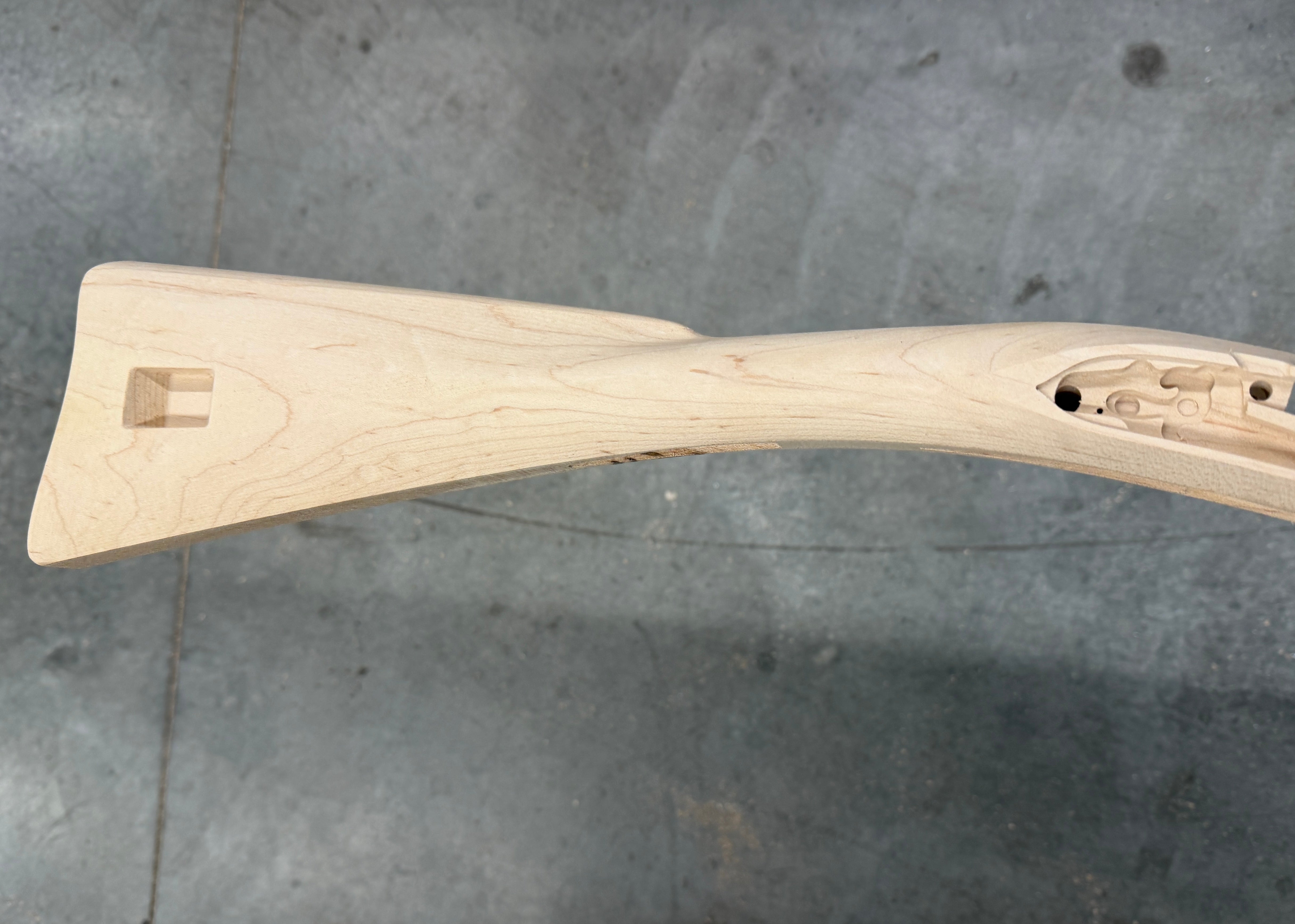 Kibler's Longrifles Quick Ship Appalachian Barn Gun kit #BG007, .50 Plain Hard Maple