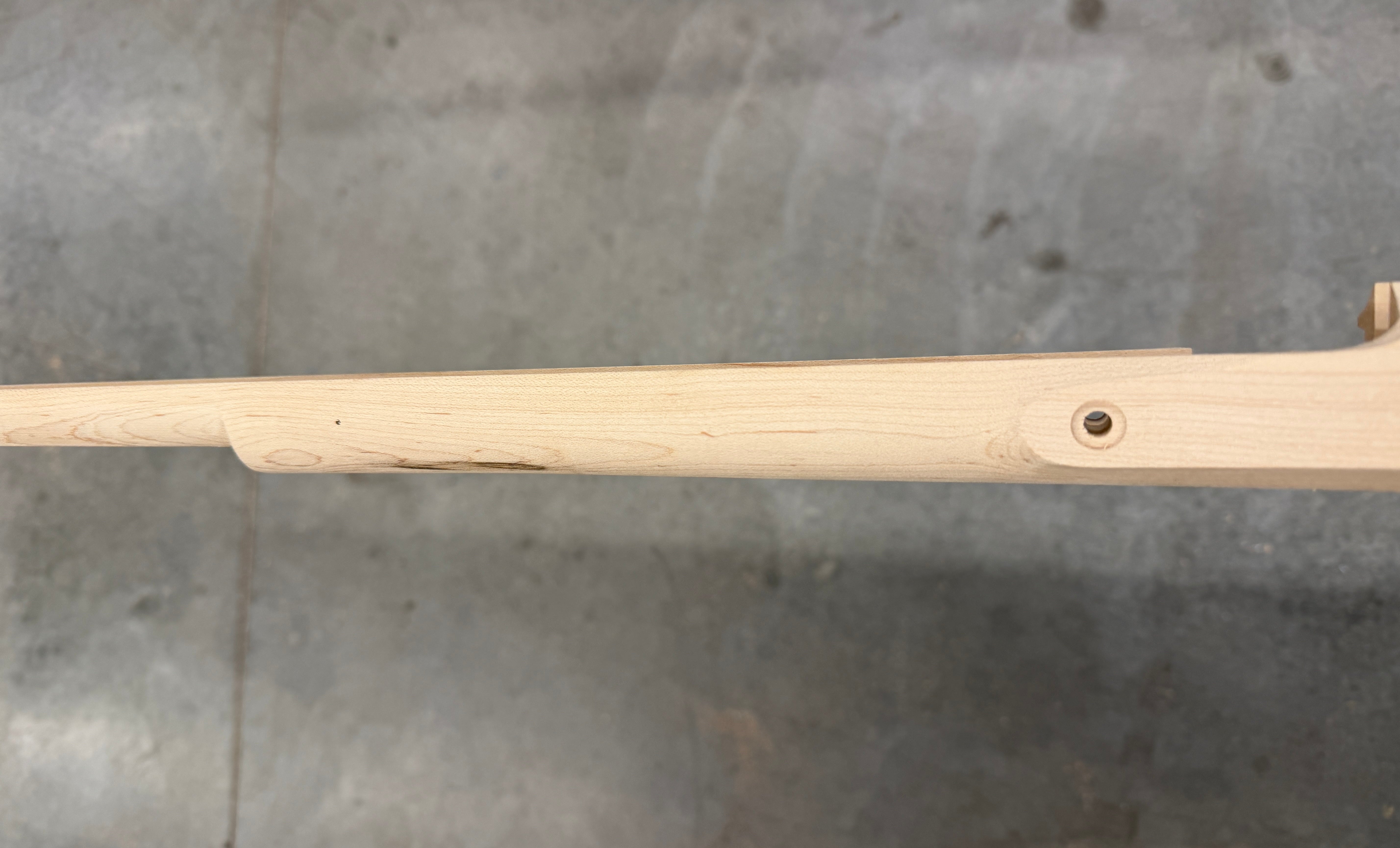 Kibler's Longrifles Quick Ship Appalachian Barn Gun kit #BG007, .50 Plain Hard Maple