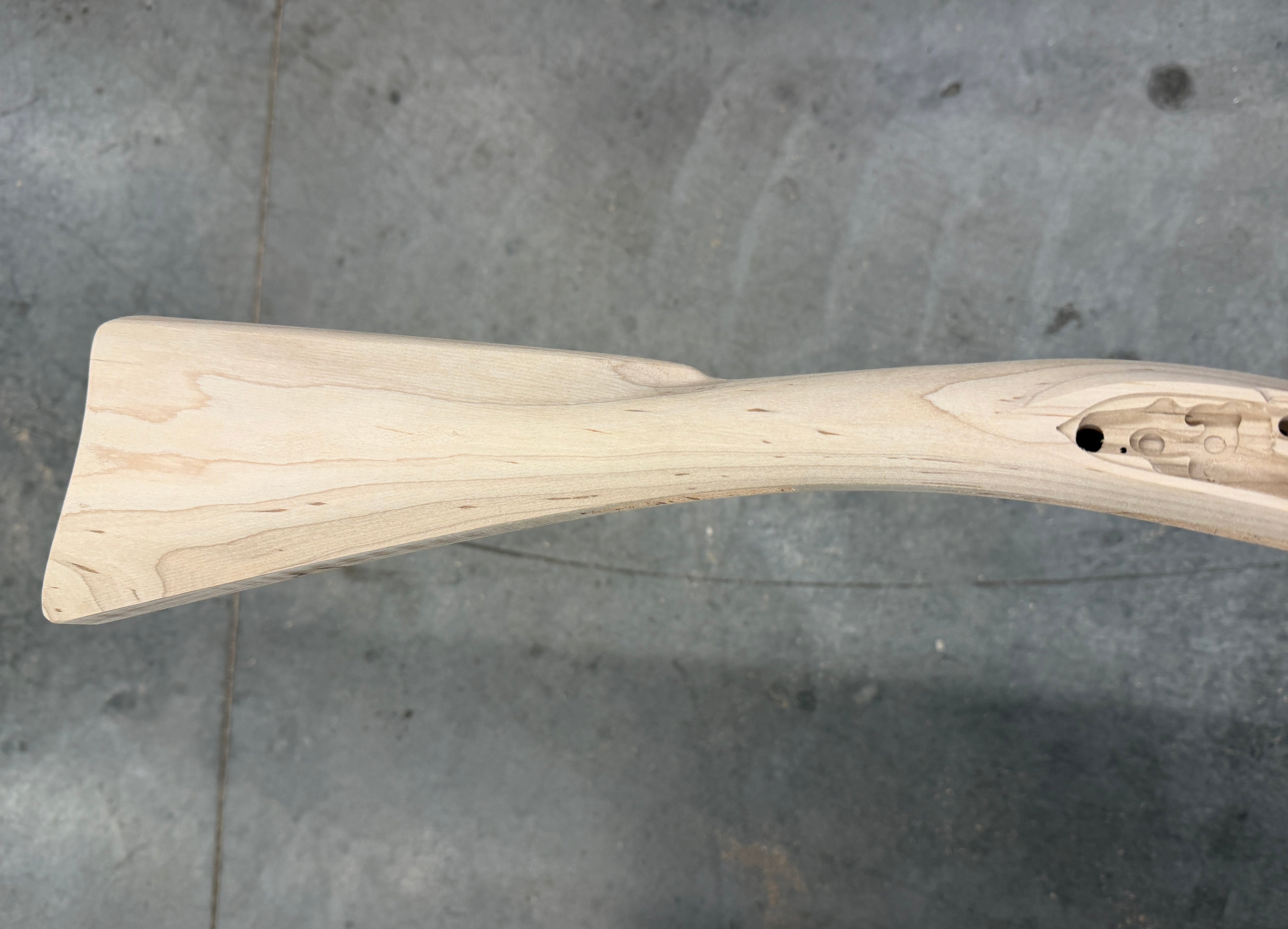 Kibler's Longrifles Quick Ship Appalachian Barn Gun kit #BG009, .50 Curly Maple