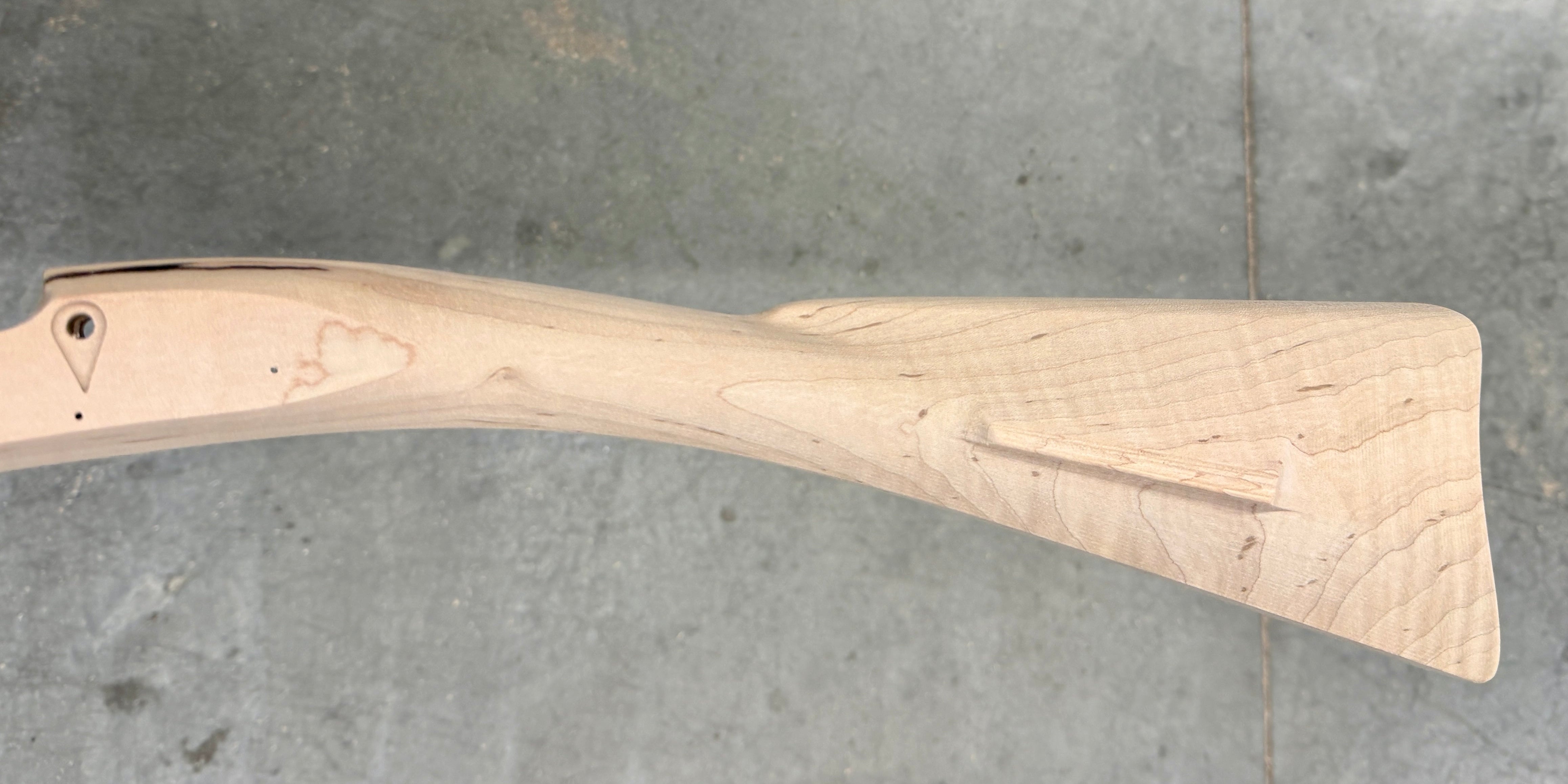 Kibler's Longrifles Quick Ship Appalachian Barn Gun kit #BG010, .50 Curly Maple