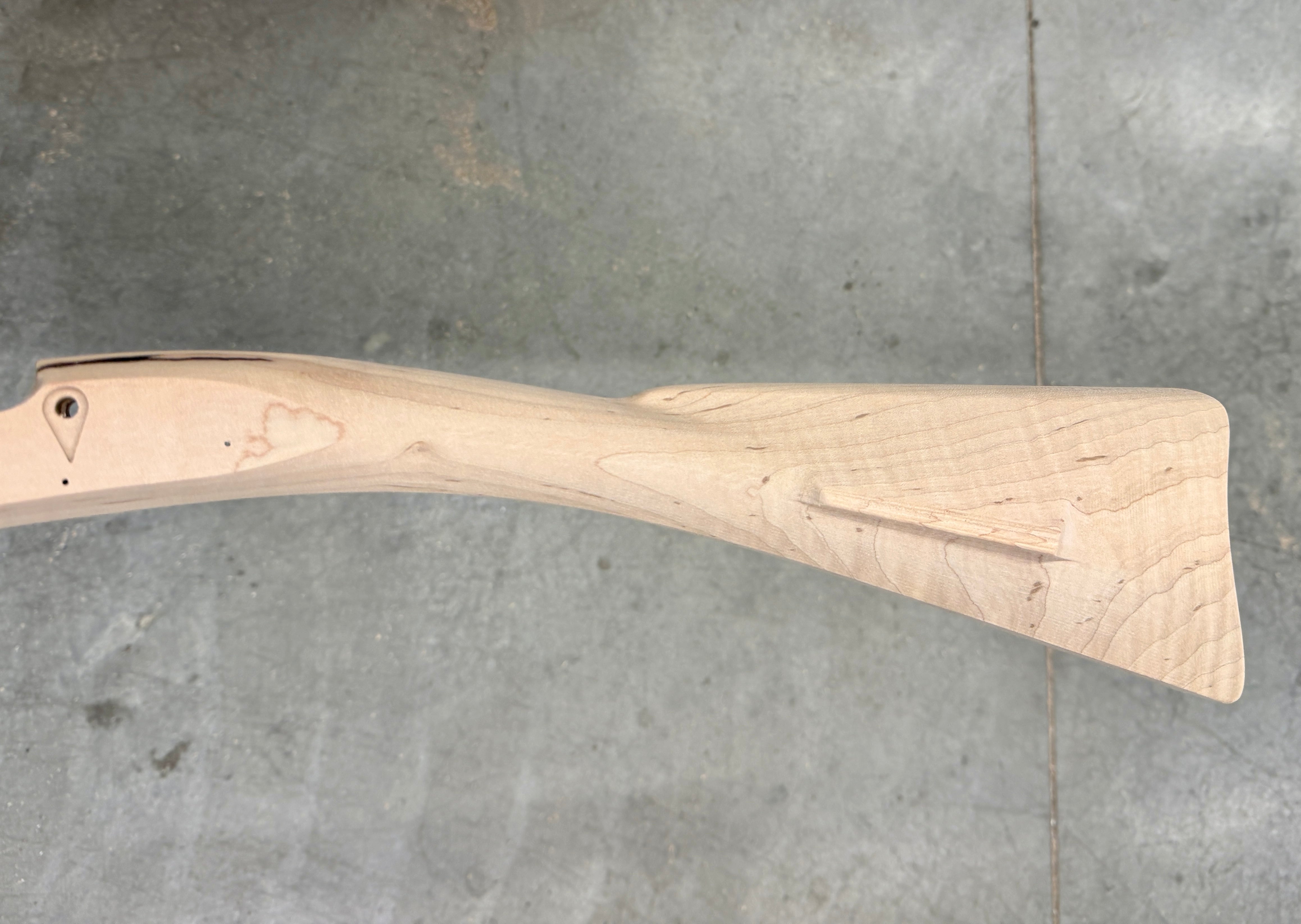 Kibler's Longrifles Quick Ship Appalachian Barn Gun kit #BG010, .50 Curly Maple