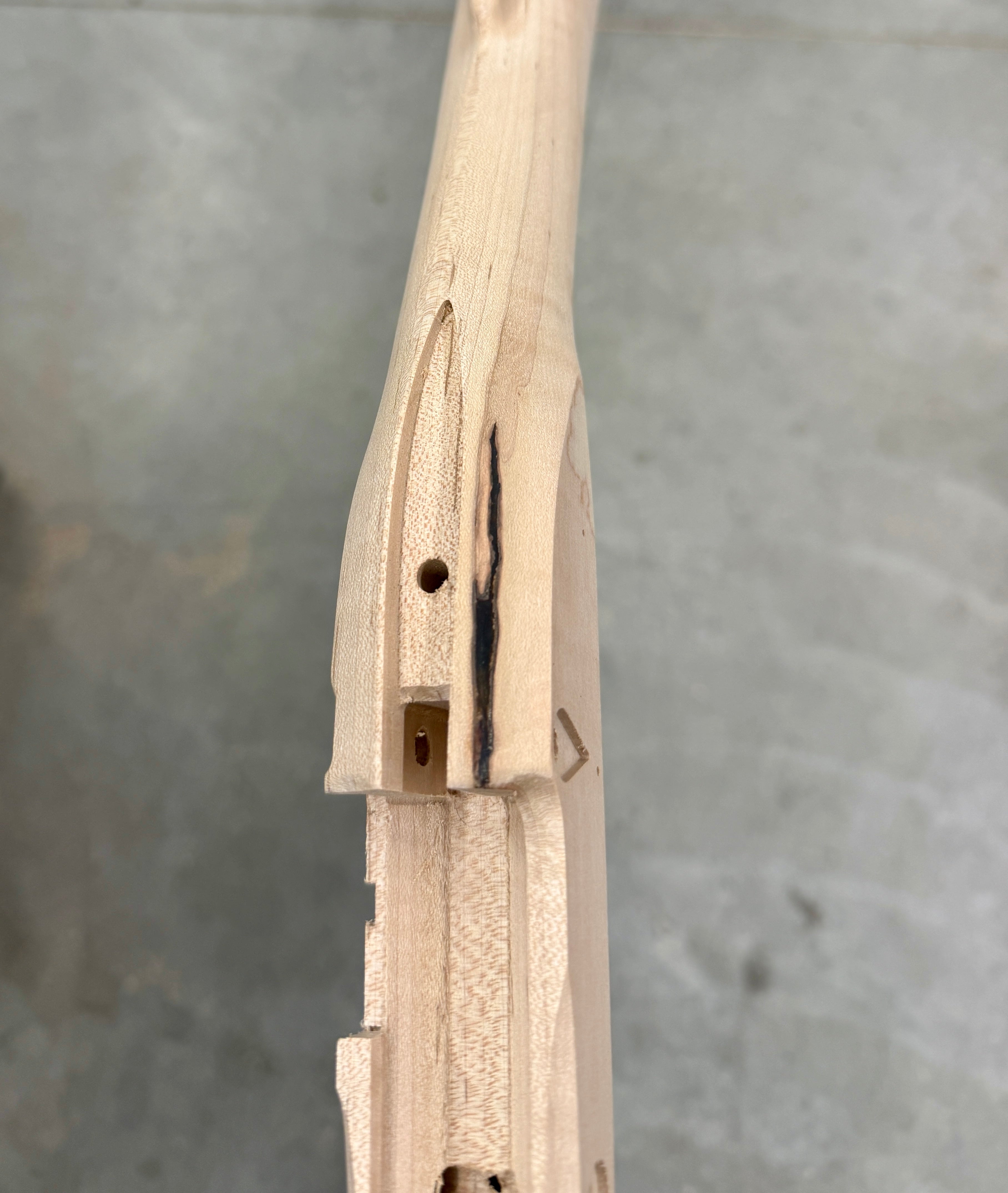Kibler's Longrifles Quick Ship Appalachian Barn Gun kit #BG010, .50 Curly Maple