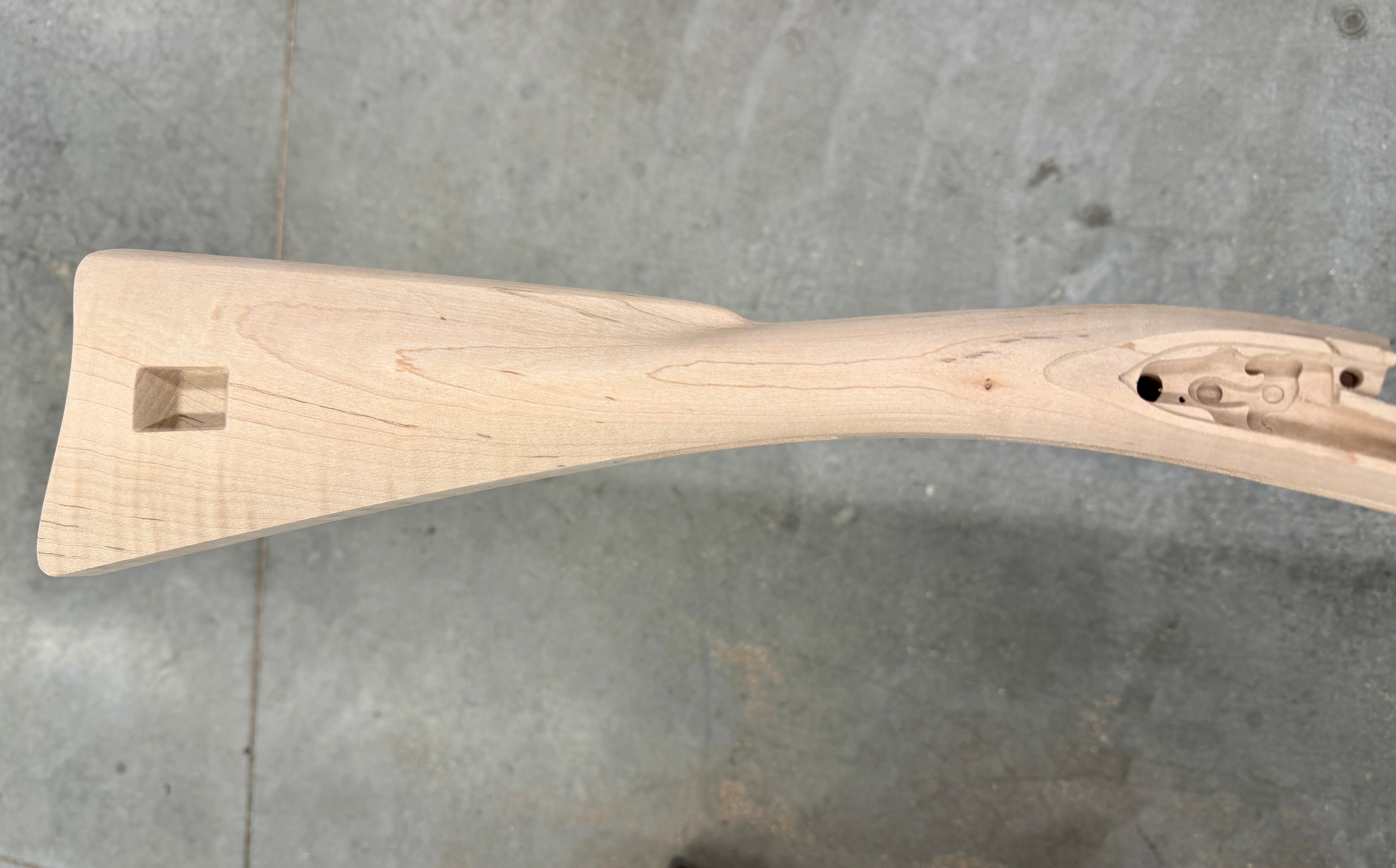 Kibler's Longrifles Quick Ship Appalachian Barn Gun kit #BG010, .50 Curly Maple
