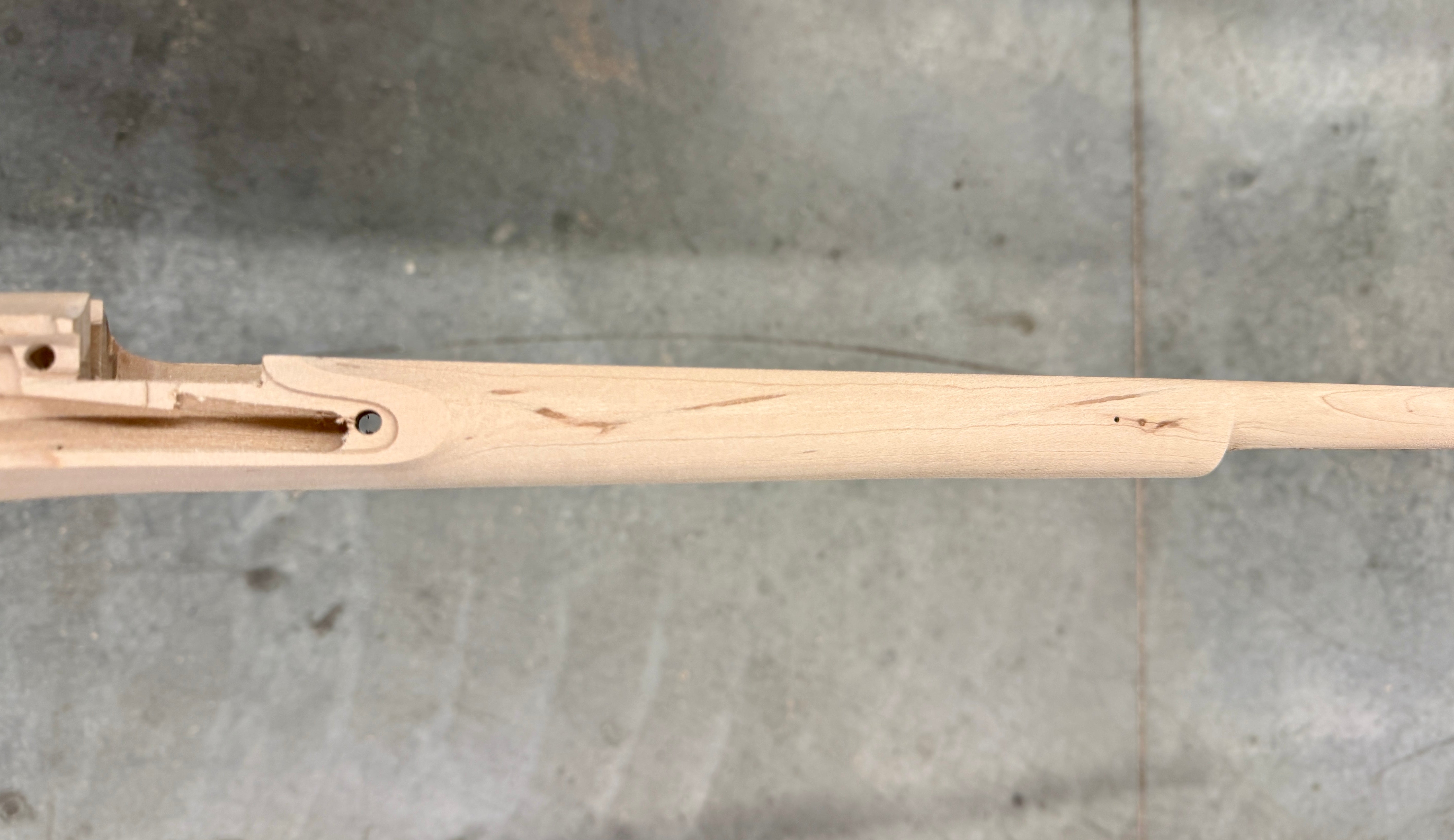 Kibler's Longrifles Quick Ship Appalachian Barn Gun kit #BG010, .50 Curly Maple