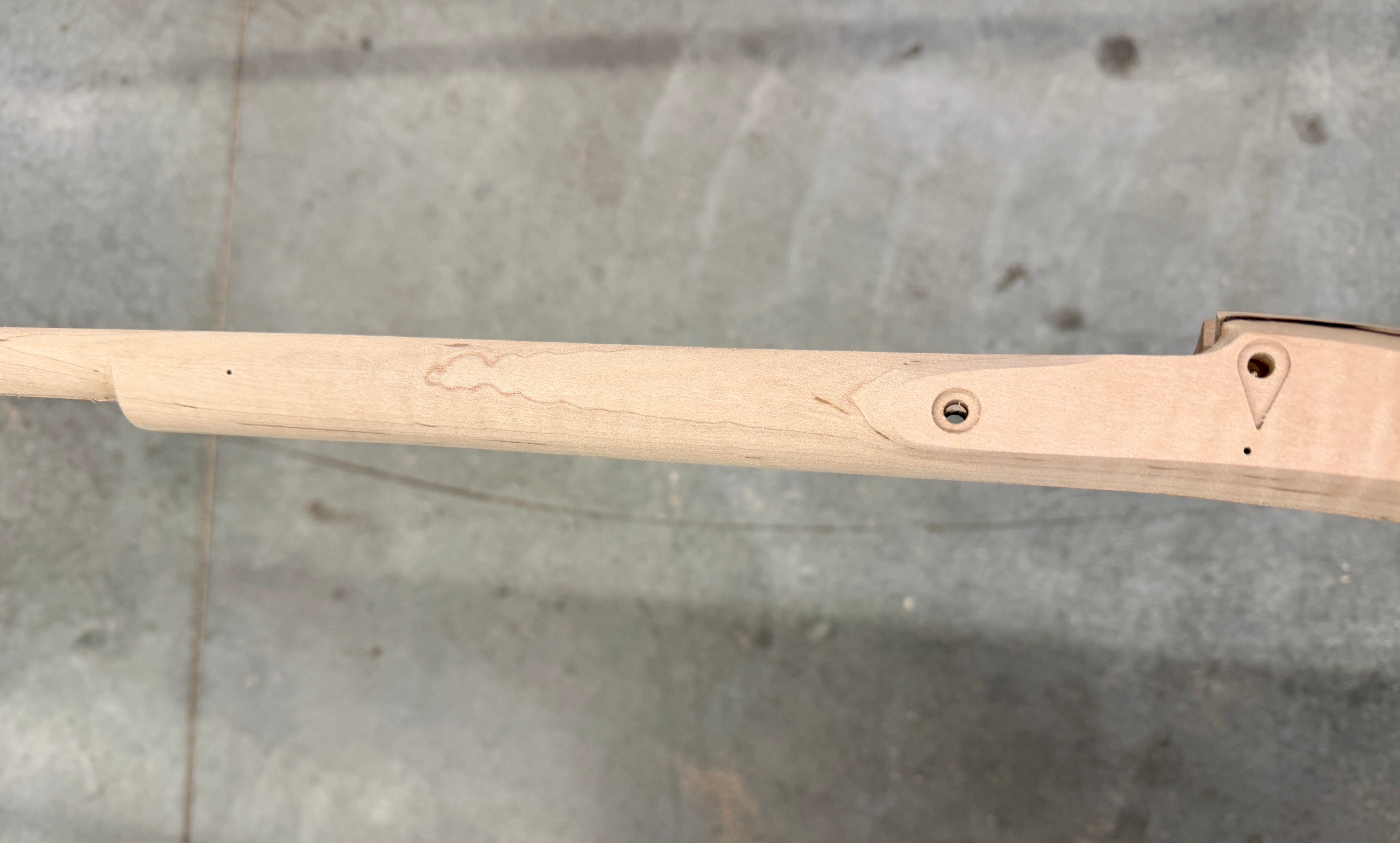 Kibler's Longrifles Quick Ship Appalachian Barn Gun kit #BG010, .50 Curly Maple