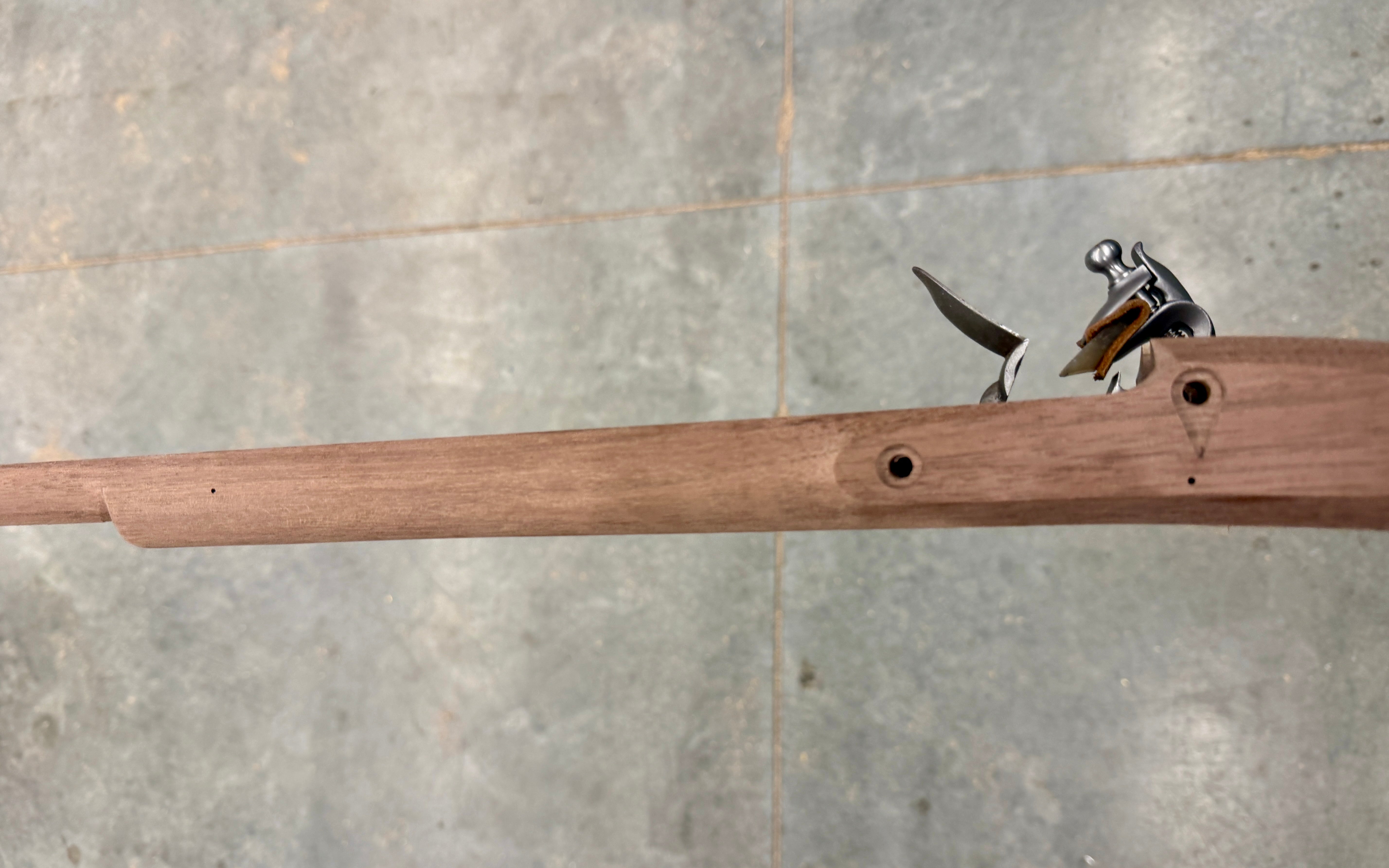 Kibler's Longrifles Quick Ship Appalachian Barn Gun kit #BG013, .50 Walnut