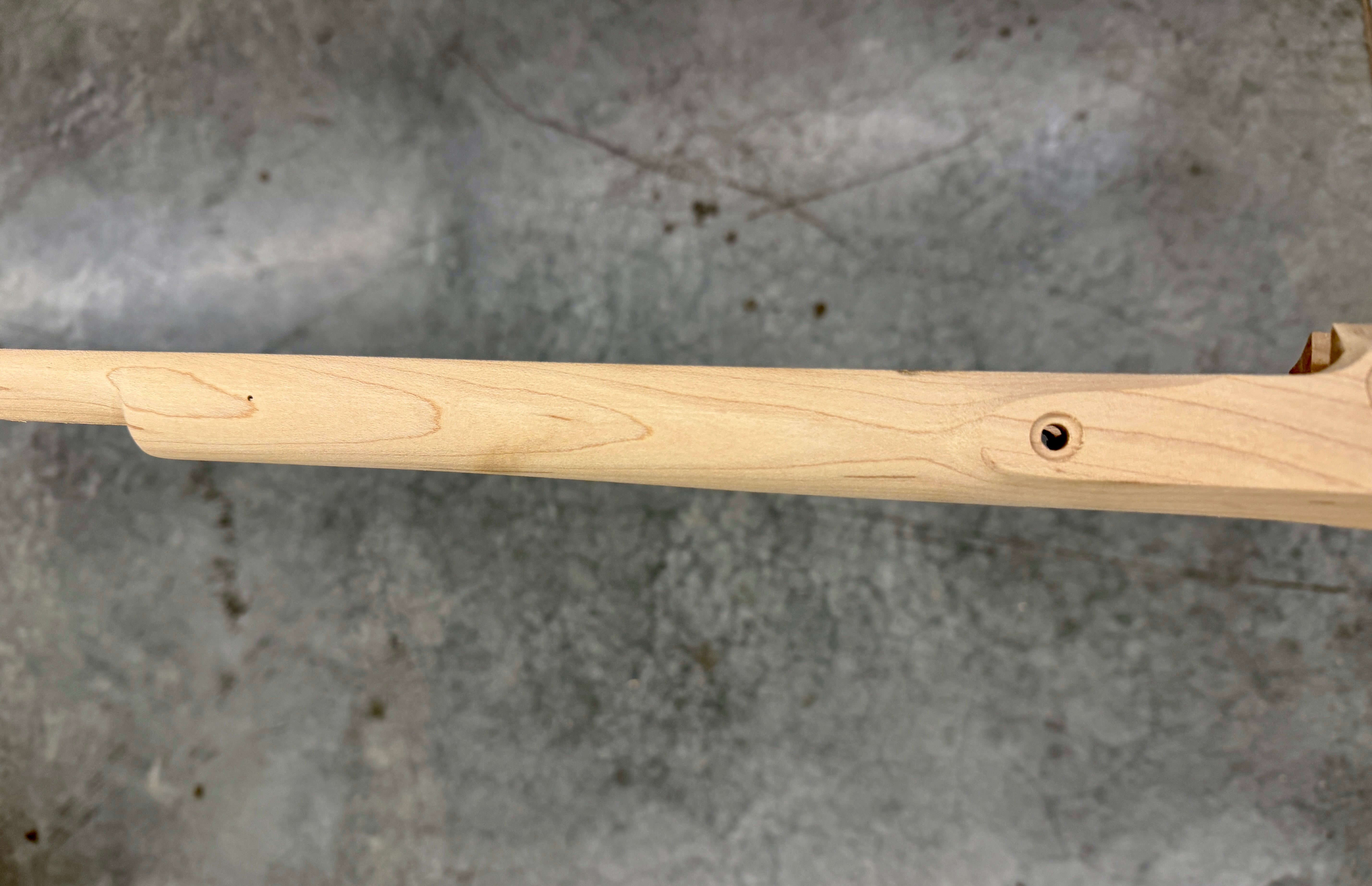 Kibler's Longrifles Quick Ship Appalachian Barn Gun kit #BG015, .45 Plain Hard Maple