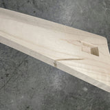 Kibler's Longrifles Quick Ship Appalachian Barn Gun kit #BG128, .36 Plain Hard Maple, left hand