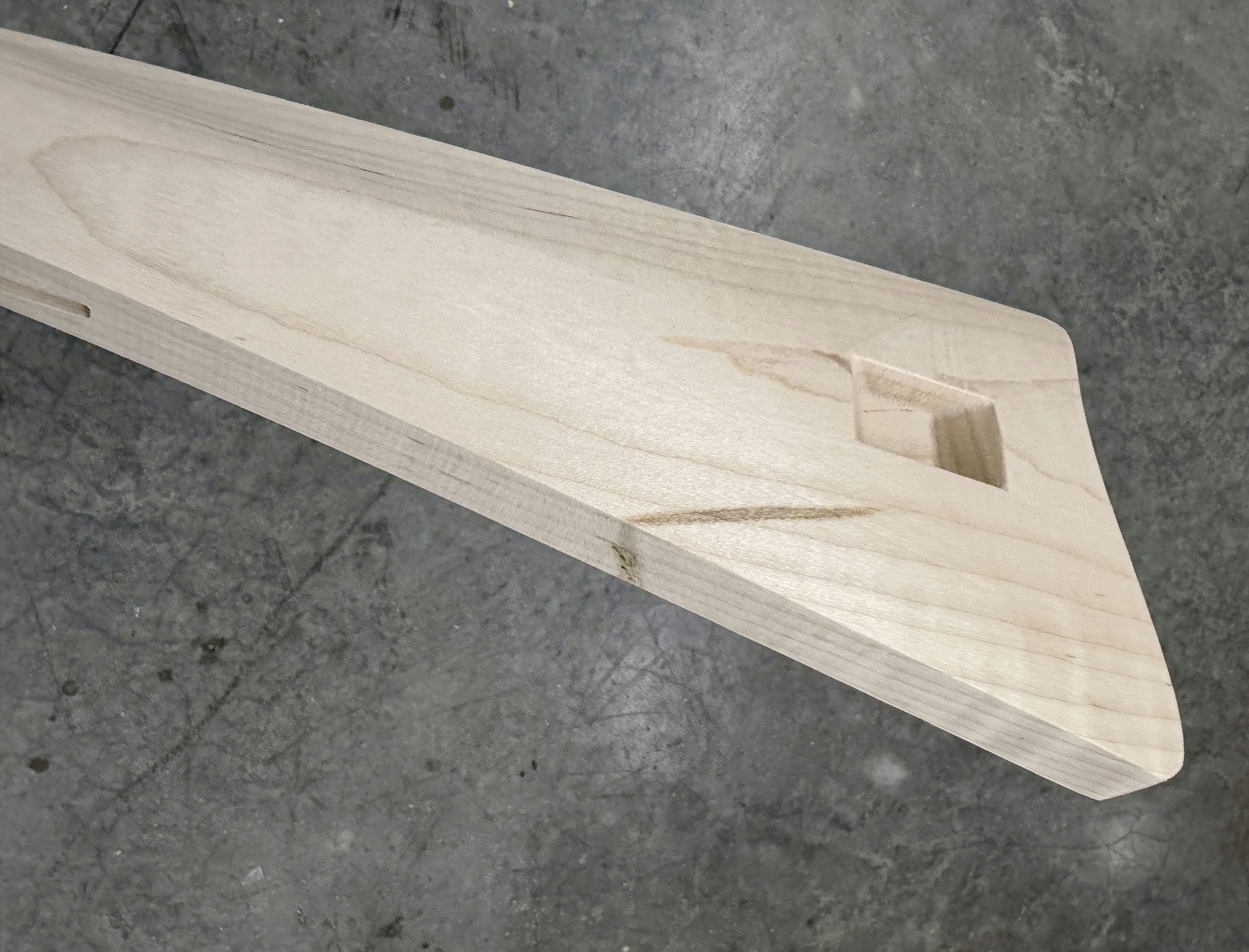 Kibler's Longrifles Quick Ship Appalachian Barn Gun kit #BG128, .36 Plain Hard Maple, left hand