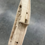 Kibler's Longrifles Quick Ship Barn Gun kit #BG142, .40 Fancy Maple