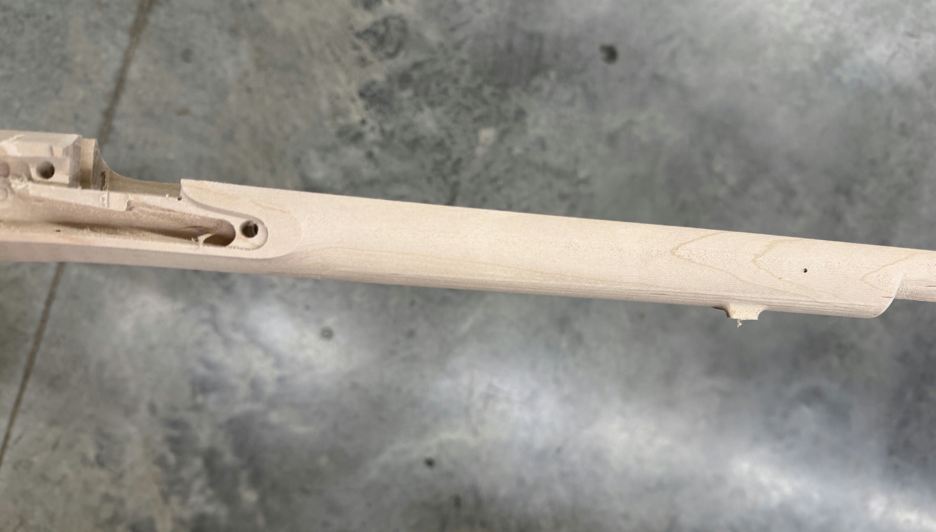 Kibler's Longrifles Quick Ship Barn Gun kit #BG146, .50 Plain Hard Maple