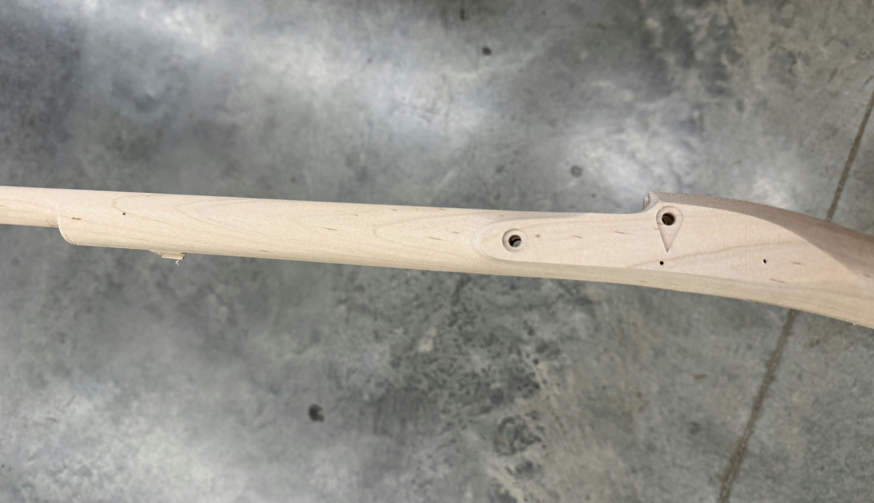Kibler's Longrifles Quick Ship Barn Gun kit #BG146, .50 Plain Hard Maple