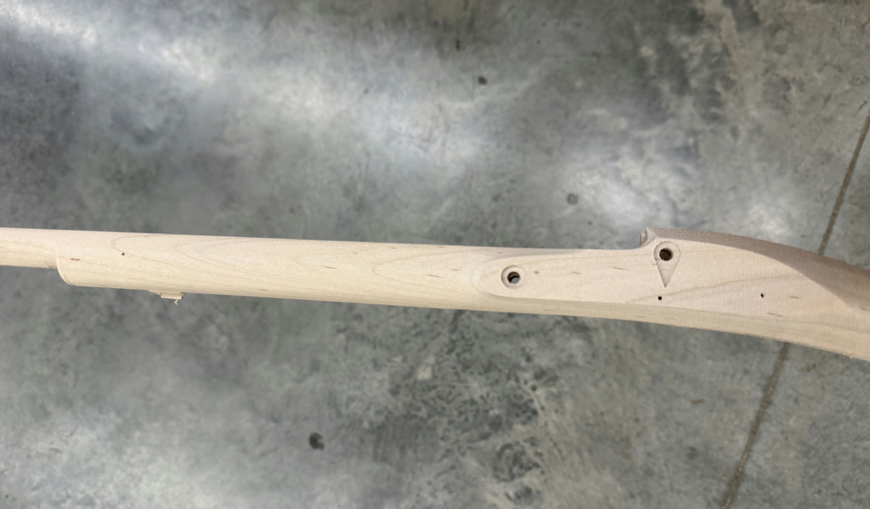Kibler's Longrifles Quick Ship Barn Gun kit #BG146, .50 Plain Hard Maple
