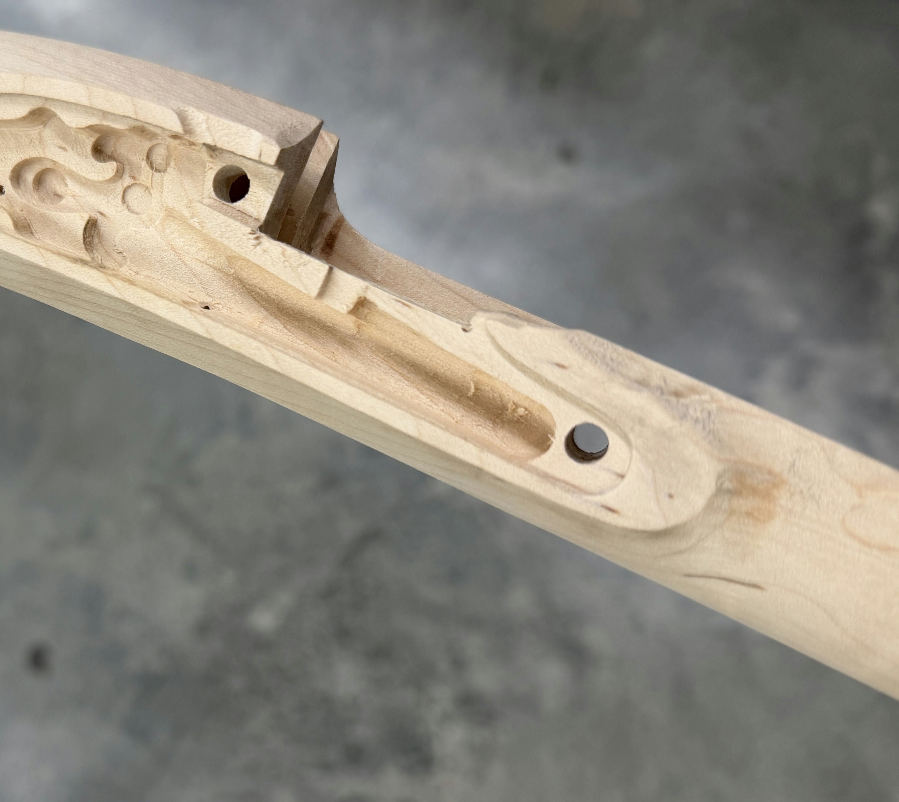 Kibler's Longrifles Quick Ship Barn Gun kit #BG149, .40 Plain Hard Maple