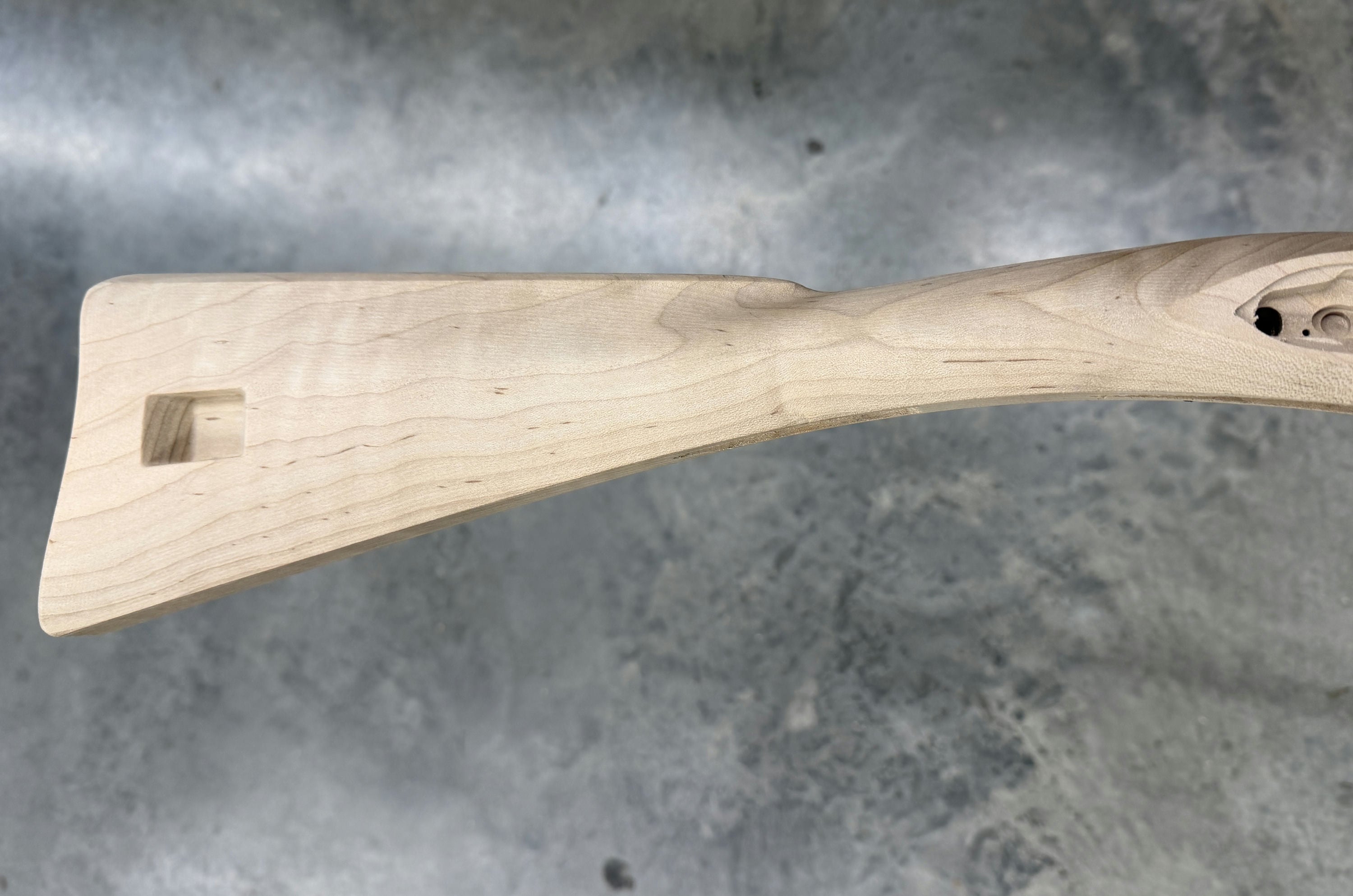 Kibler's Longrifles Quick Ship Barn Gun kit #BG150, .40 Plain Hard Maple