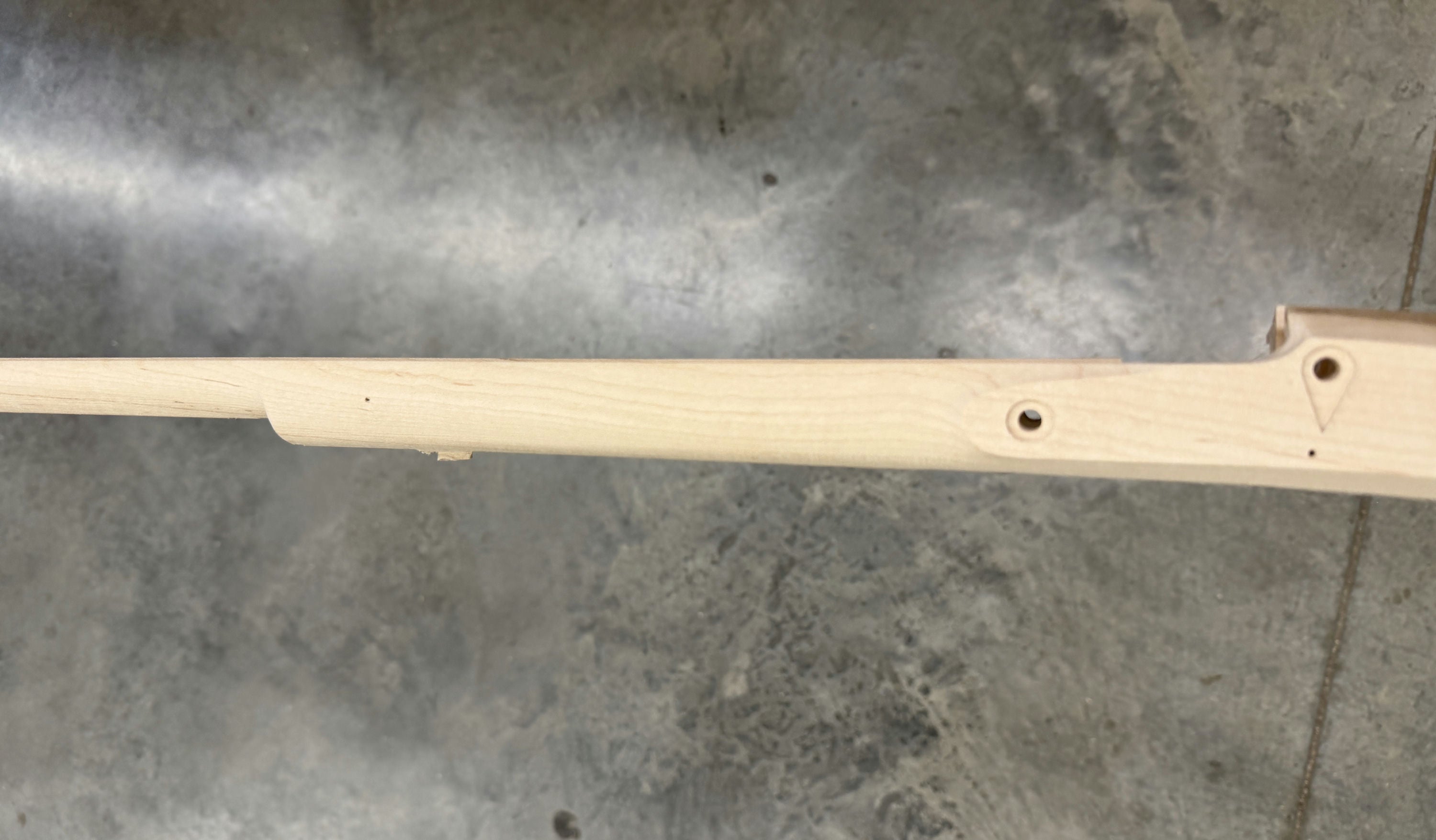 Kibler's Longrifles Quick Ship Barn Gun kit #BG151, .40 Plain Hard Maple