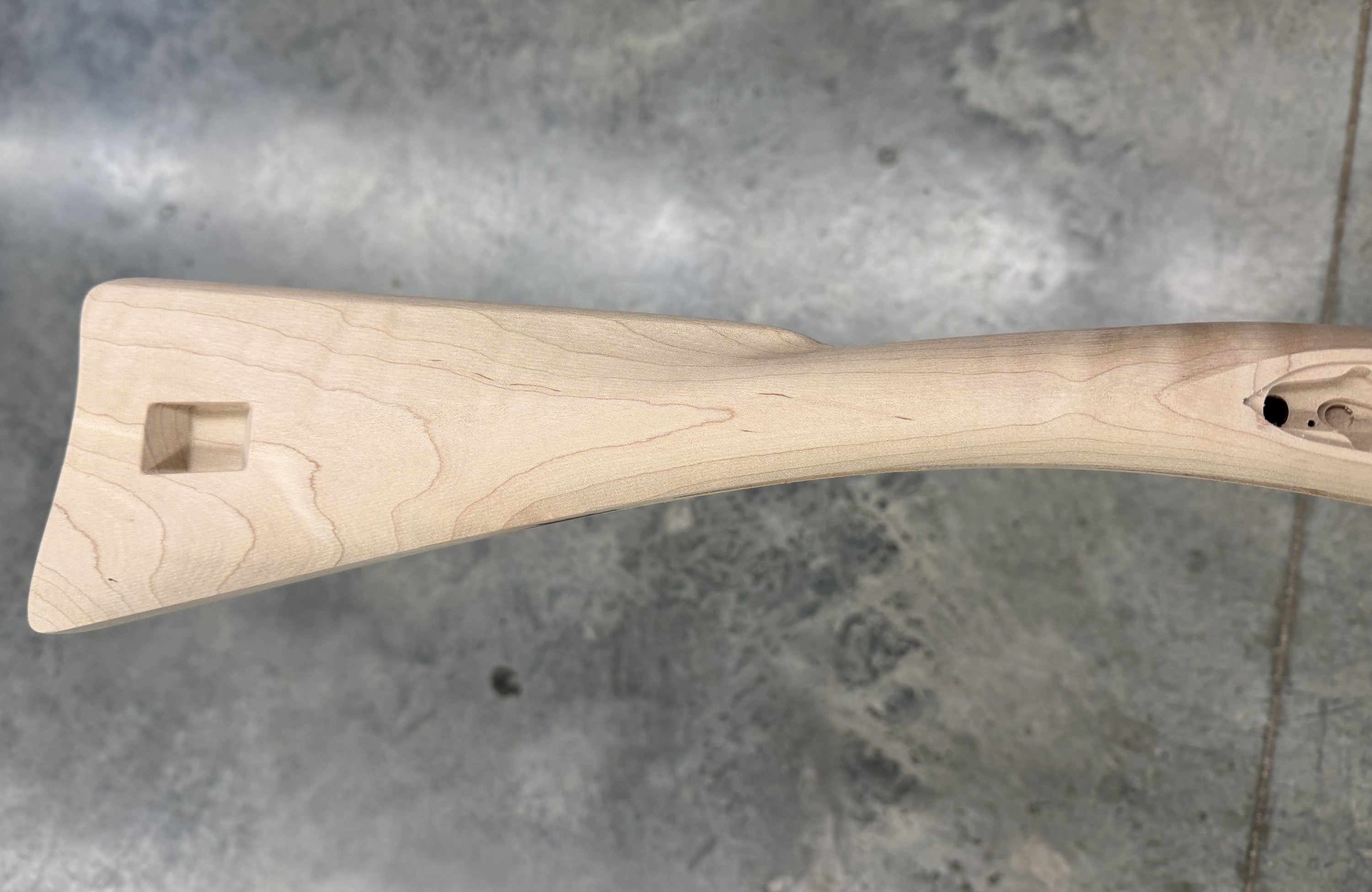 Appalachian Barn Gun, .45 Standard Curly Maple, Righthand Flintlock #BG157 photo 5