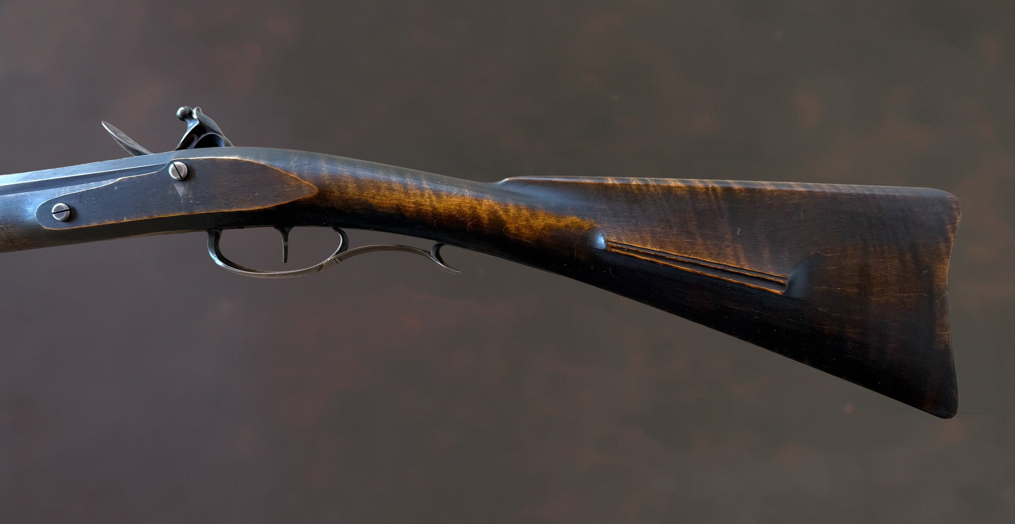The muzzleloader you build by hand