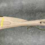 Quick Ship — Serpentine Relief Carved Woodsrunner, .45 Rifled, Standard Maple — #5020