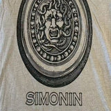 Claude Simonin "Medusa" Engraving Short Sleeve T-Shirt
