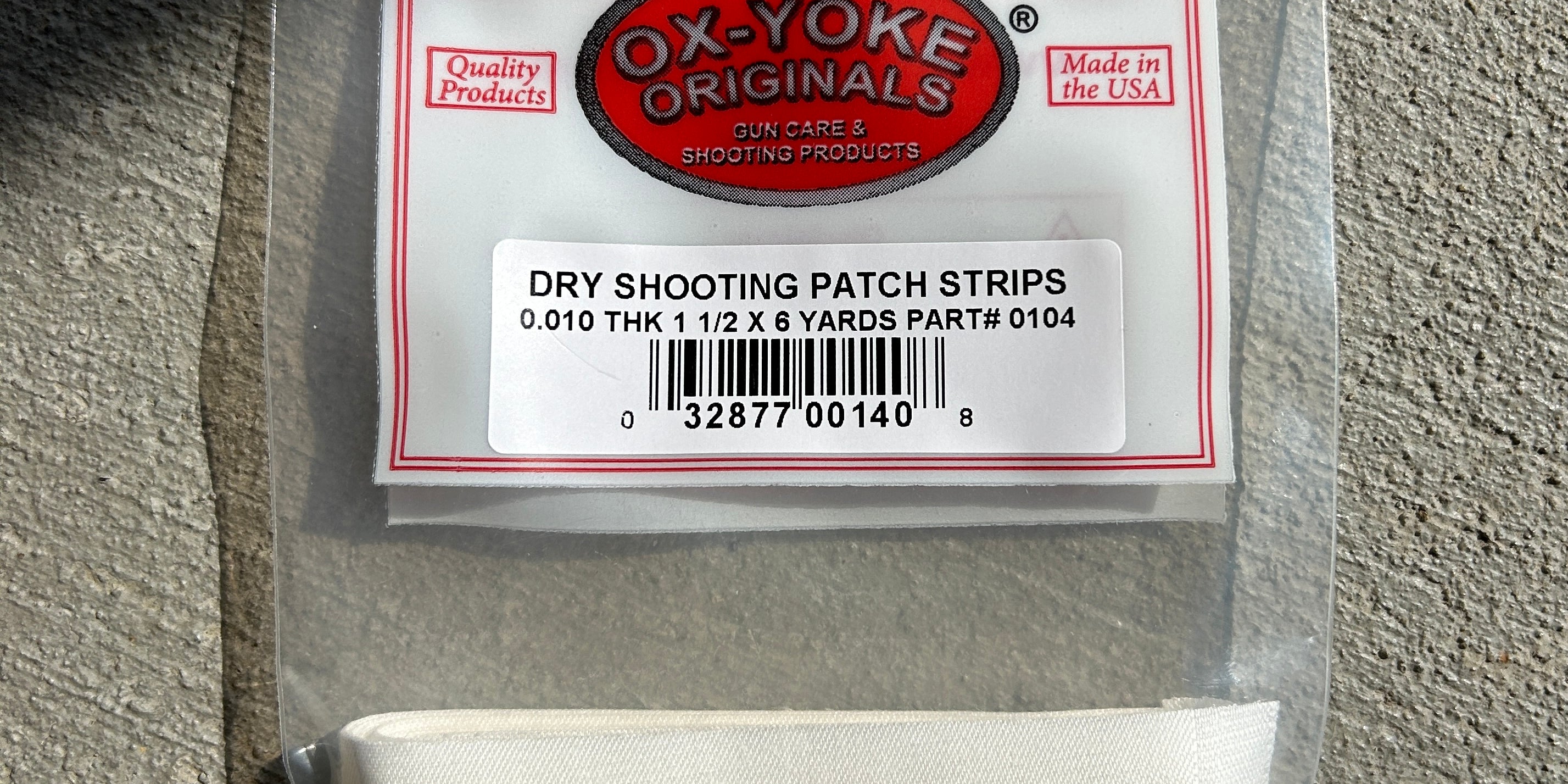 OX-YOKE ORIGINALS® - Bulk Shooting Material - select thickness