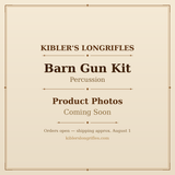 Barn Gun Kit — Percussion (Left Hand) — All parts including lock