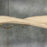 Quick Ship — Serpentine Relief Carved Woodsrunner, .50 Maple — #5025