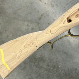 QUICK SHIP Carved Woodsrunner Rifle Kit +$330 for Lock - Billed Separately. Stock #2969