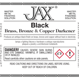JAX Black Darkener - Recommended for Iron/Steel Parts