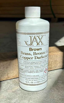 JAX Brown Darkener - Recommended for Brass Parts